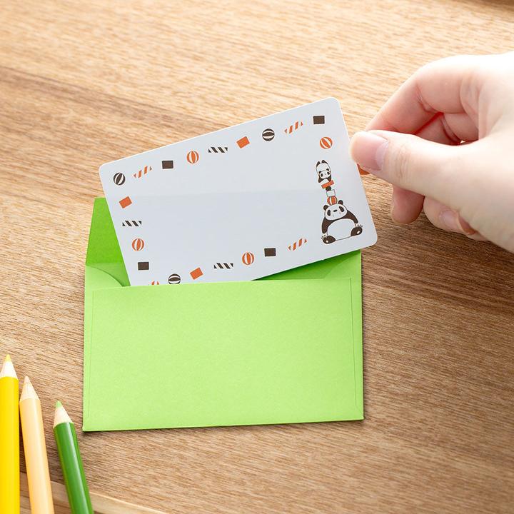 Produktbild Mini-Kartenset Panda und kleiner Panda (Zirkus) (1 Stk.)