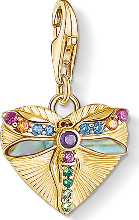 Produktbild Thomas Sabo Charm-Anhänger (925er Silber, Emaille, Perlmutt)