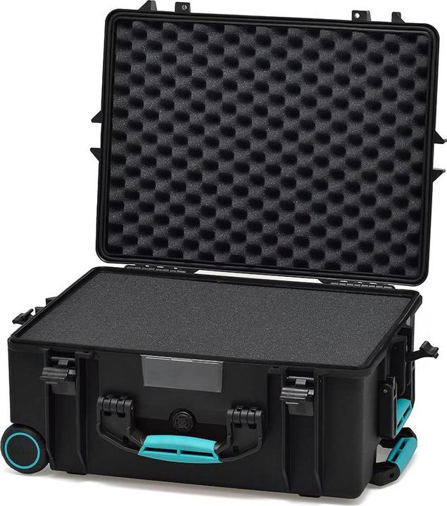 Produktbild HPRC 2600W mit Schaumstoff, schwarz/blau Koffer rollbar (Fotokoffer)