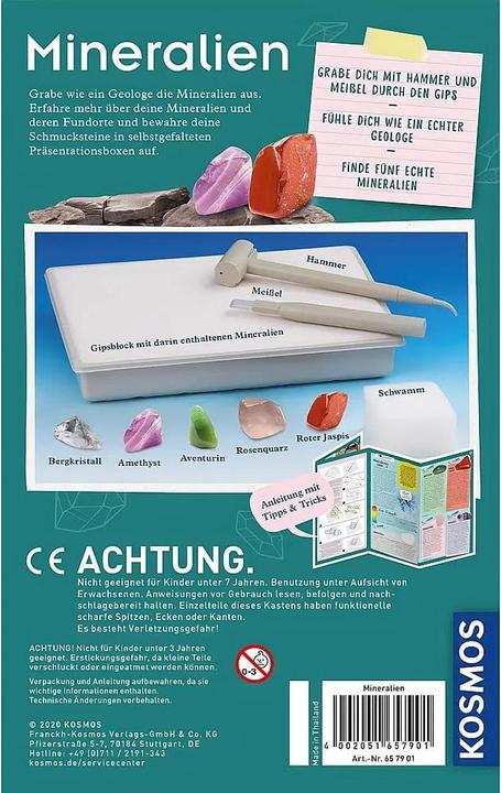Produktbild Kosmos Mineralien