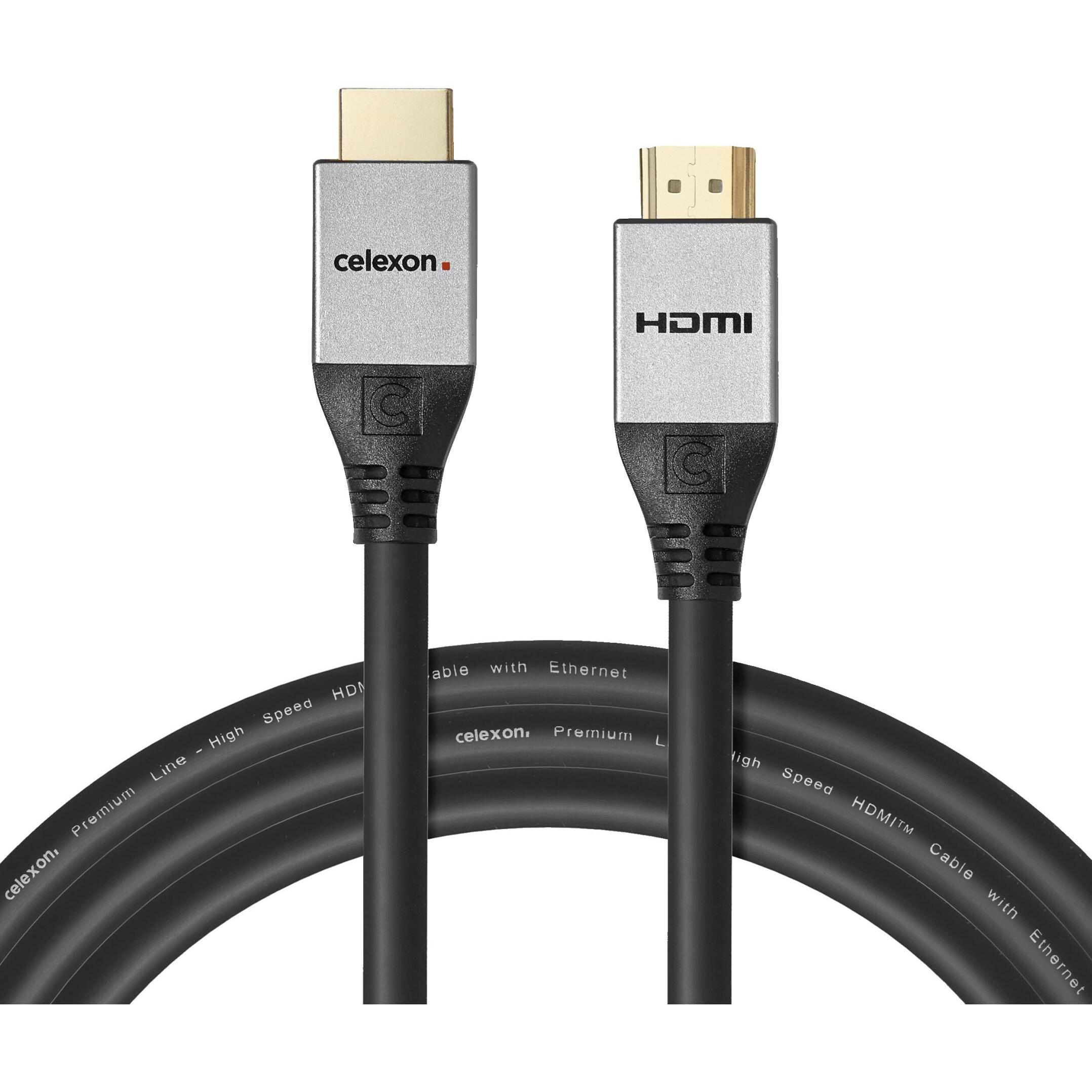 Thumbnail - Celexon HDMI Kabel mit Ethernet - 2.0a/b 4K 1,0m - Professional Line (1 m, HDMI), Video Kabel