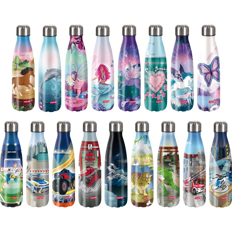 Thumbnail - Step by Step, Trinkflasche + Thermosflasche, (0.50 l)