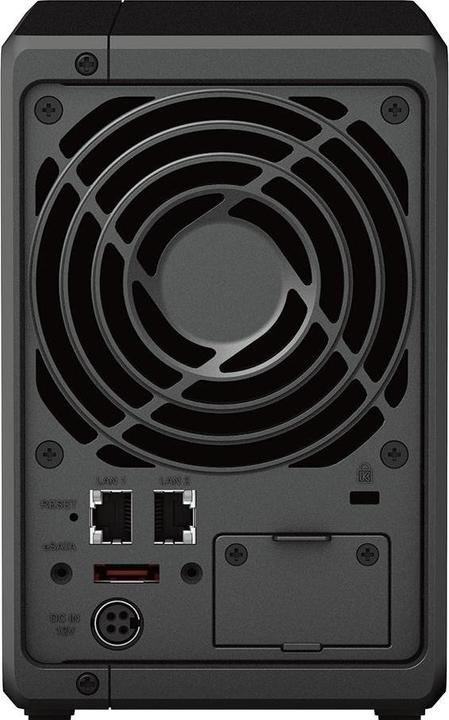 Actual product image Synology DS723+ (2 x 12 TB, Synology HAT 33xx)
