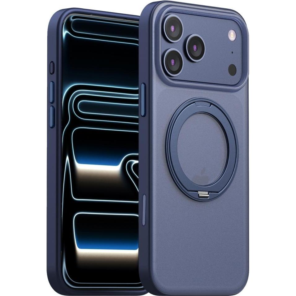 Screenguard Magnetic Apple iPhone 17 Pro Case mit MagSafe Kickstand (Apple iPhone 17 Pro), Cover smartphone, Blu