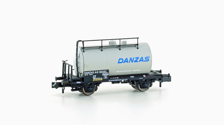 Actual product image Hobbytrain 2- Lightweight tank car DB "Danzas" Ep. IV (Track N)
