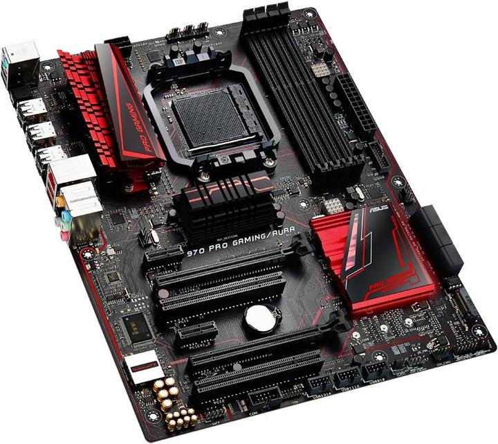 Image du produit ASUS 970 Pro Gaming Aura (AM3+, AMD 970, ATX)