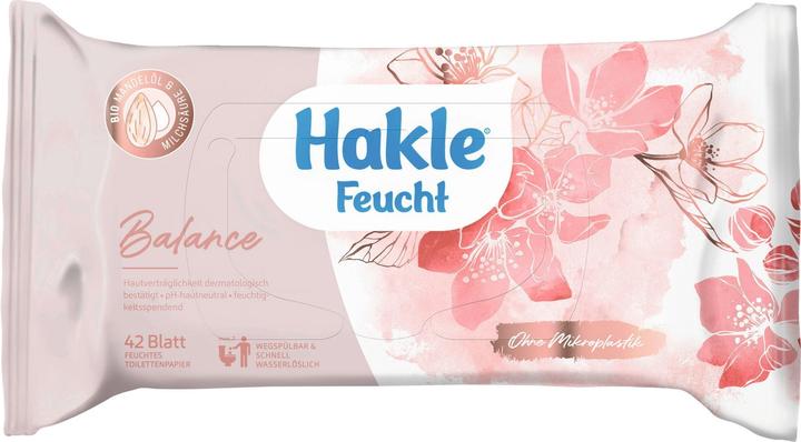 Produktbild Hakle Feuchttücher Balance 42 Tücher (1 x 42 Stk.)