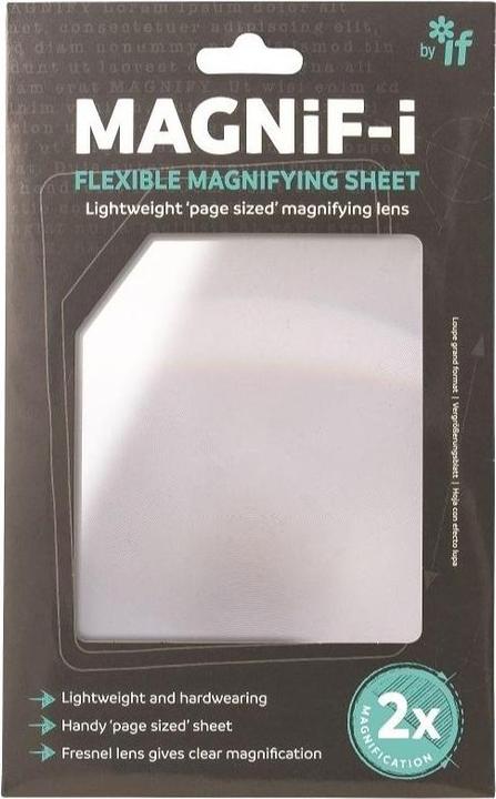 IF Magnifi-i Lupenblatt/Buchlupe A5
