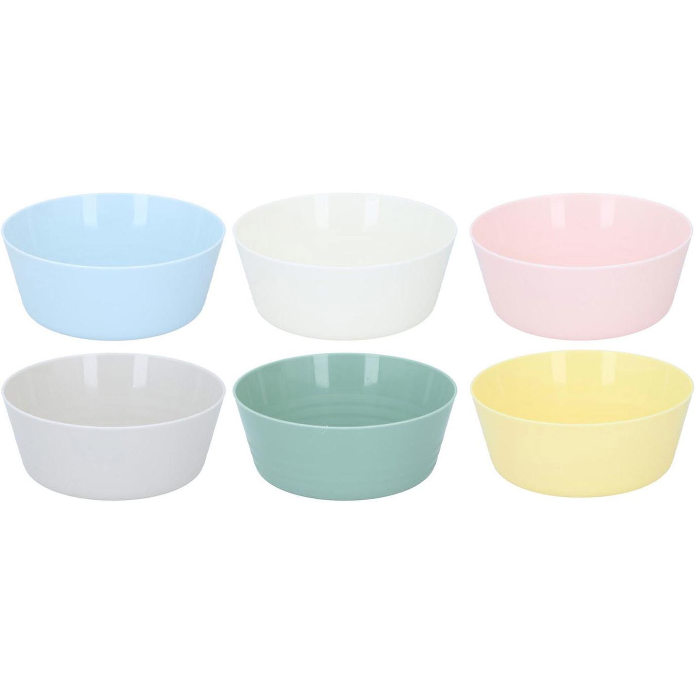 Thumbnail - alpina Schalen Farbe, 6St., Schüssel + Schale