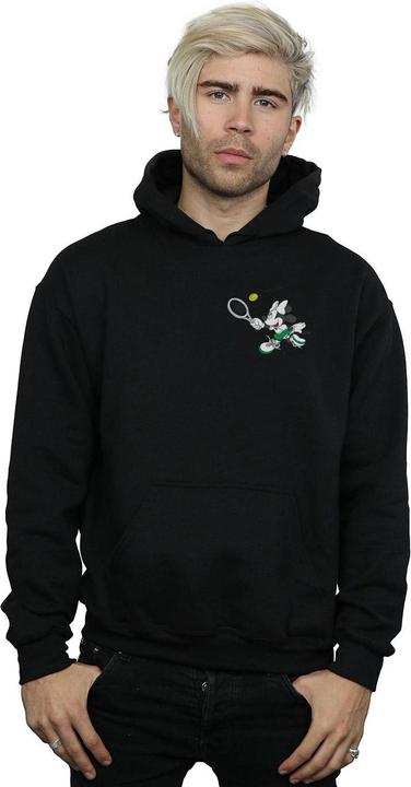 Immagine prodotto Disney Minnie Mouse Tennis Breast Print Felpa con Cappuccio Uomo (M)