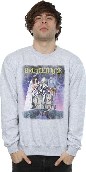Immagine prodotto Beetlejuice Felpa poster in cotone invecchiato (XXL)