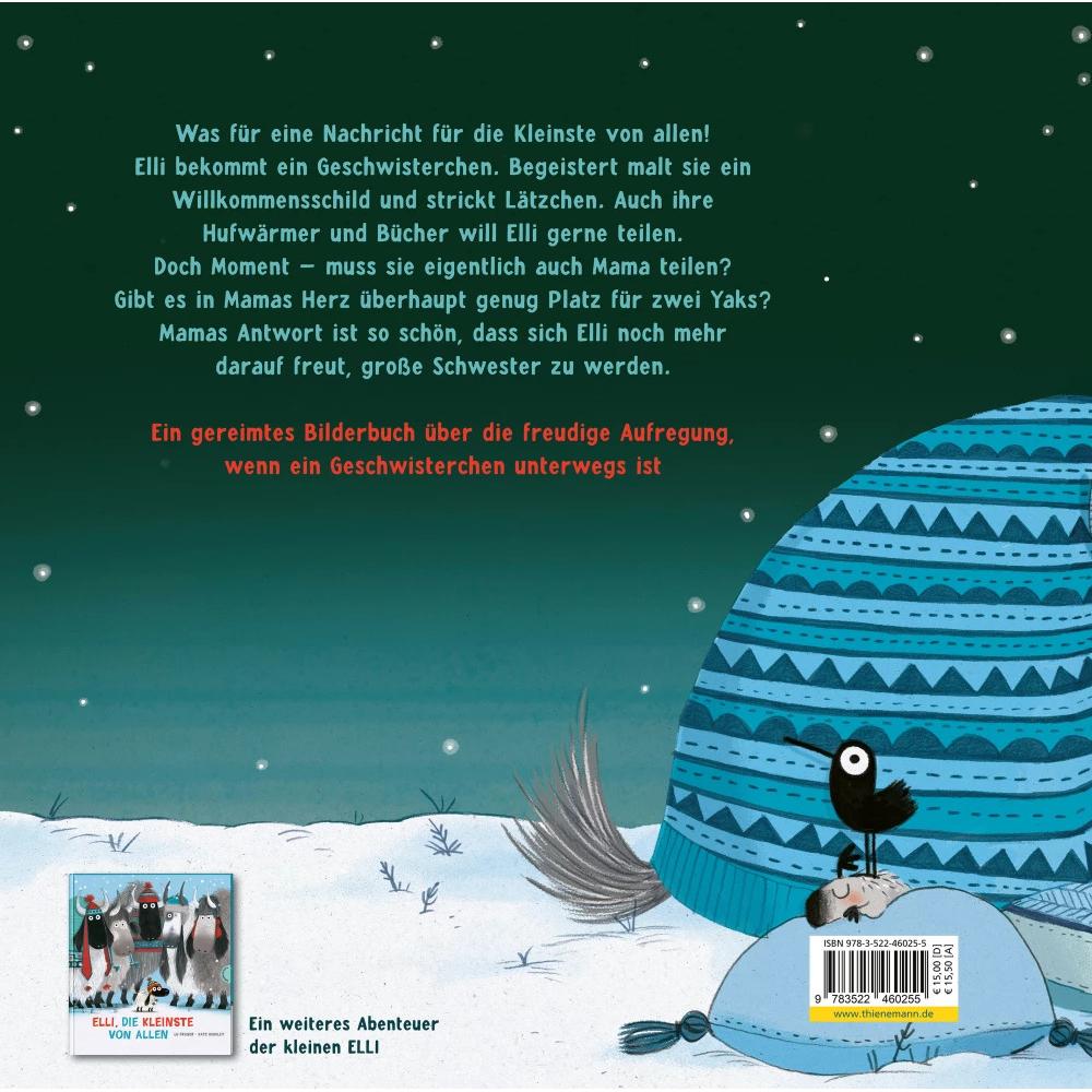 Thumbnail - Elli, das kleine Yak 2: Kleine Elli, grosse Schwester, Kinderbücher von Lu Fraser, Ebi Naumann, Kate Hindley