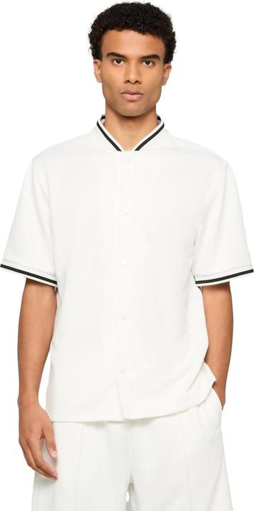Immagine prodotto Urban Classics Interlock Baseball Shirt offwhite 4XL (4XL)