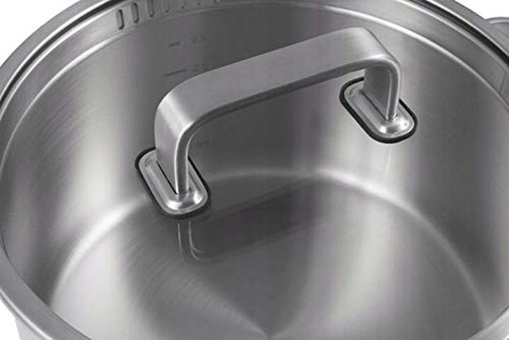 Actual product image Gerlach PRESTIGE PLUS Pot set 10 pcs. 342M 20/24/24 (Pan set + pot set, Stainless steel)