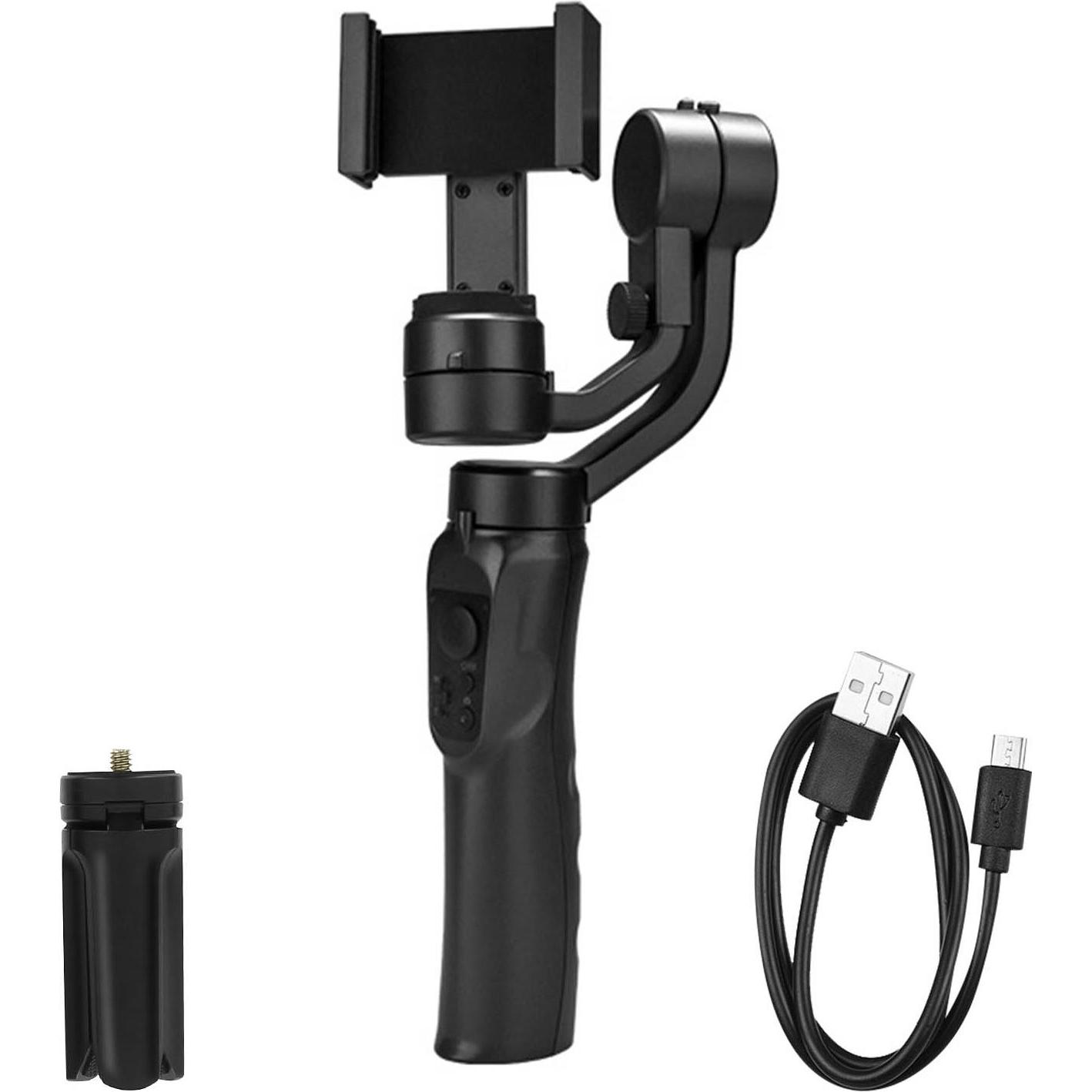 Thumbnail - Lemonda F6 3x Achsen Gimbal Stabilisator (Universal), Gimbal, Schwarz