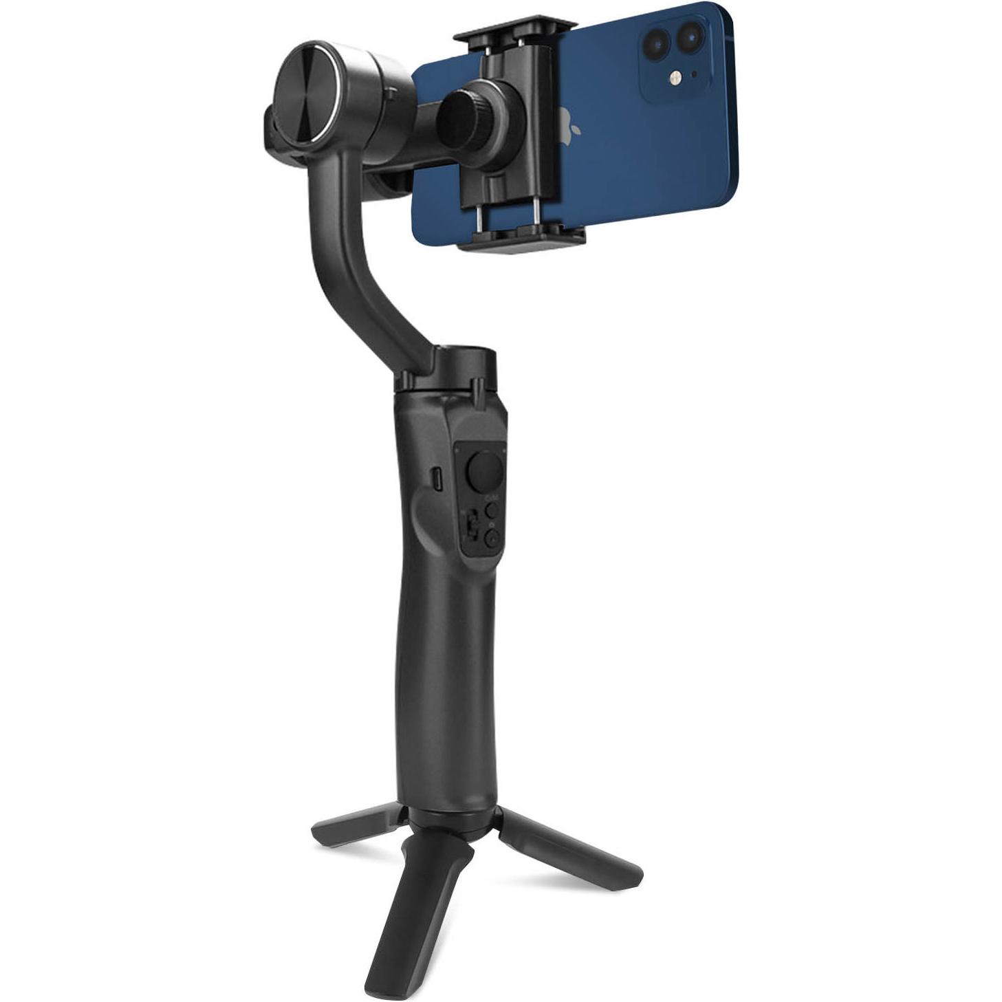 Thumbnail - Lemonda F6 3x Achsen Gimbal Stabilisator (Universal), Gimbal, Schwarz