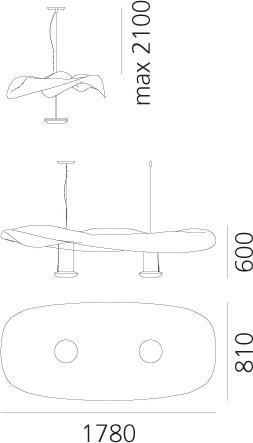 Produktbild Artemide Cosmic Angel (R7s)