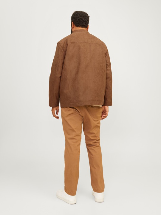 Produktbild Jack & Jones Plus Size Kunstlederjacke Kunstlederjacke (XXL)