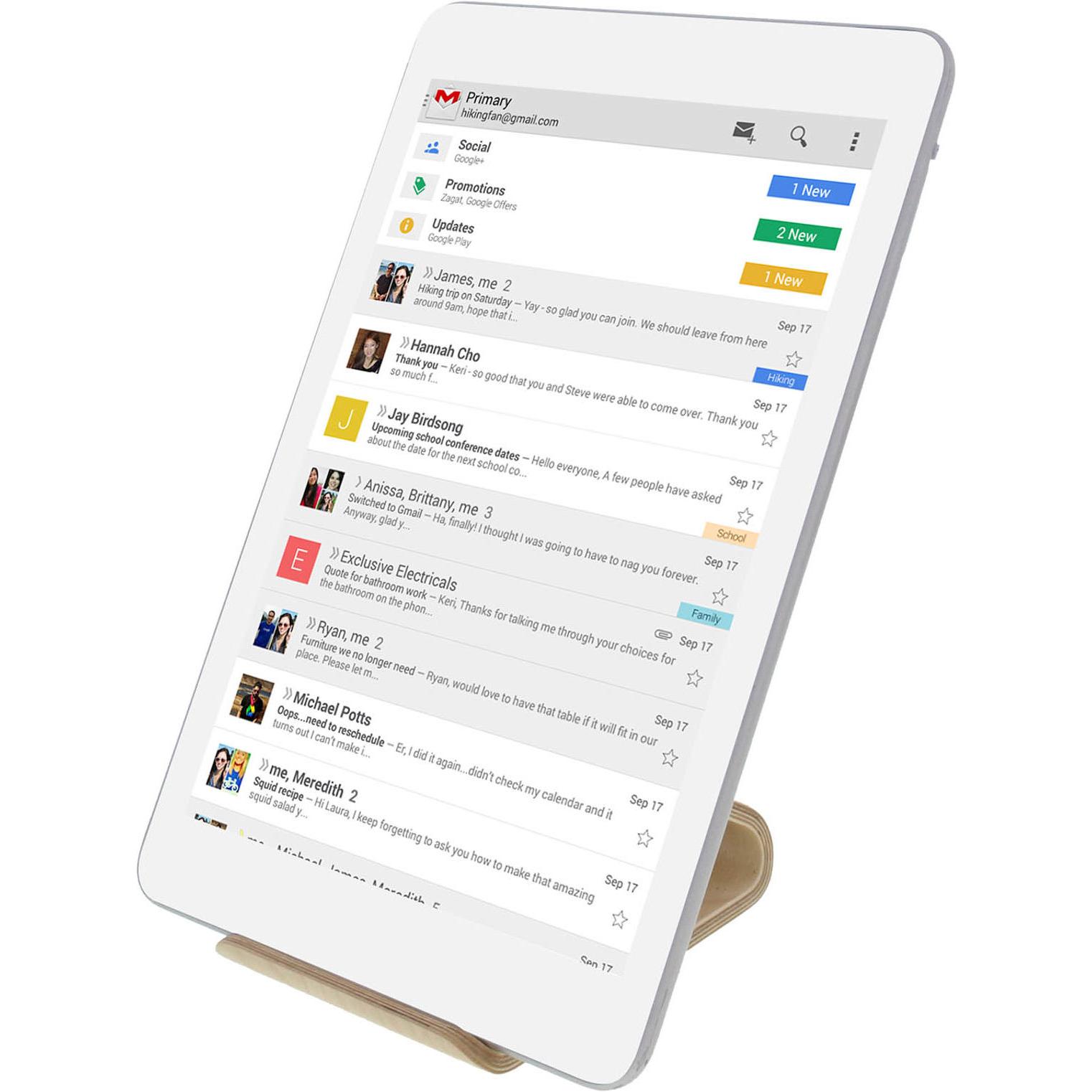 Thumbnail - Avizar Tischhalterung aus Holz – SAMDI, Smartphone Halterung, Beige