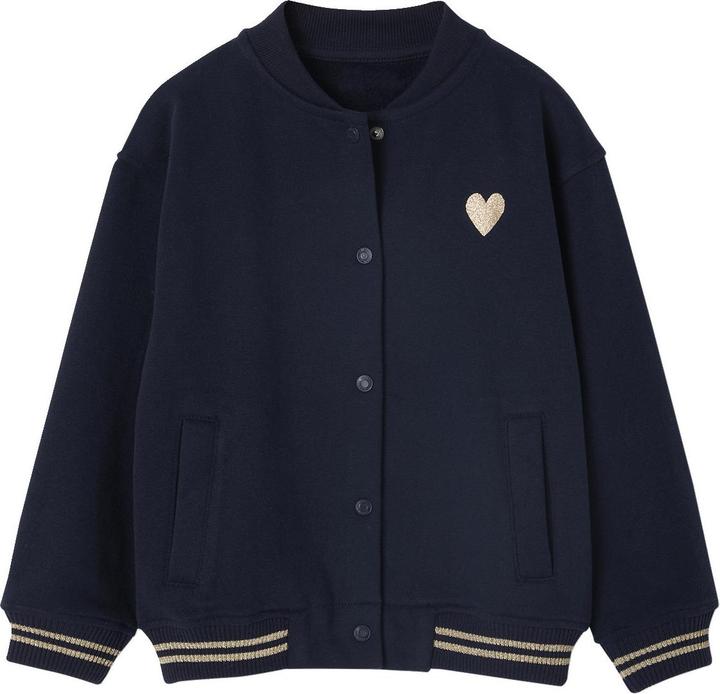 Immagine prodotto Vertbaudet Mädchen Sweatjacke im College-Look mit Recycling-Polyester (110)