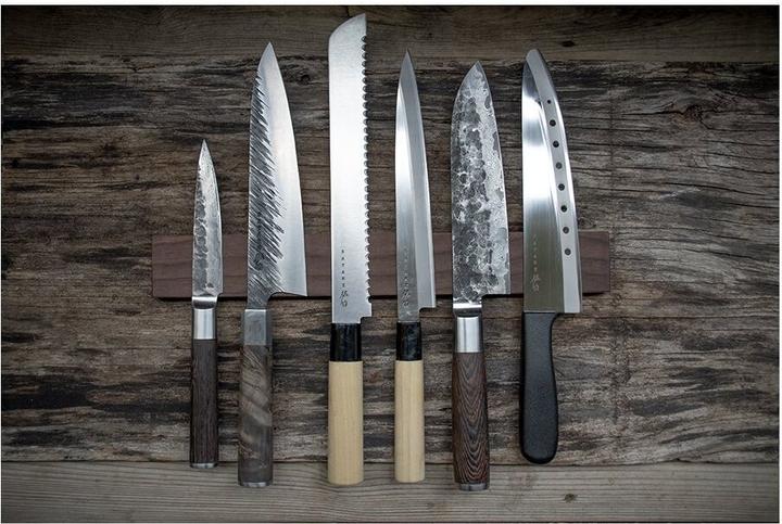 Actual product image Satake S35-V Knife Rack, Oak
