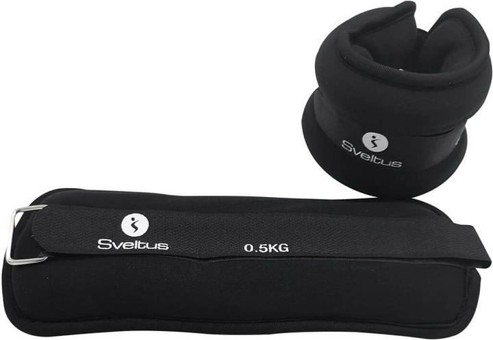 Sveltus Manchettes de poids (2 x 0,5 kg)