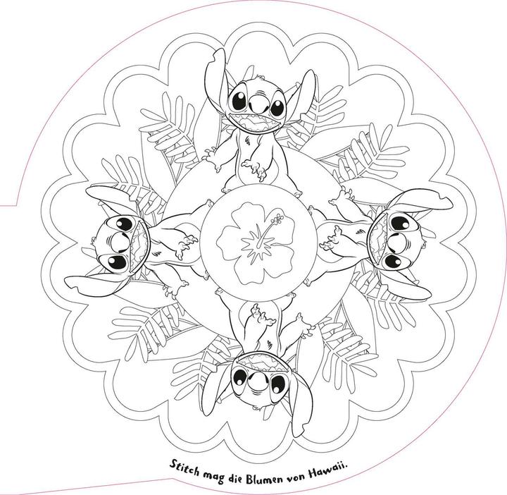 Image du produit Disney Kreative Beschäftigung: Stitch: Mandala-Malspass