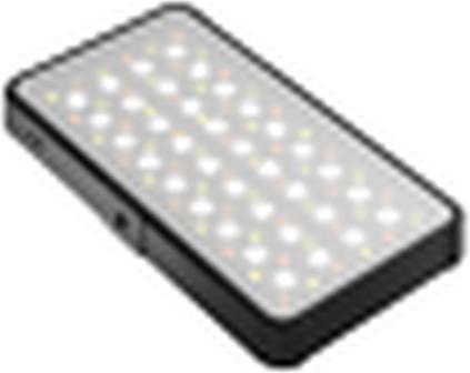Actual product image Newell RGB-W Rangha Mini LED Lamp for Studio, Home, Outdoor Photos, Travel