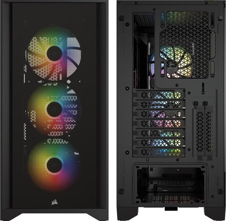 Produktbild Corsair iCUE 4000X (ATX, mATX, Mini-ITX, E-ATX)