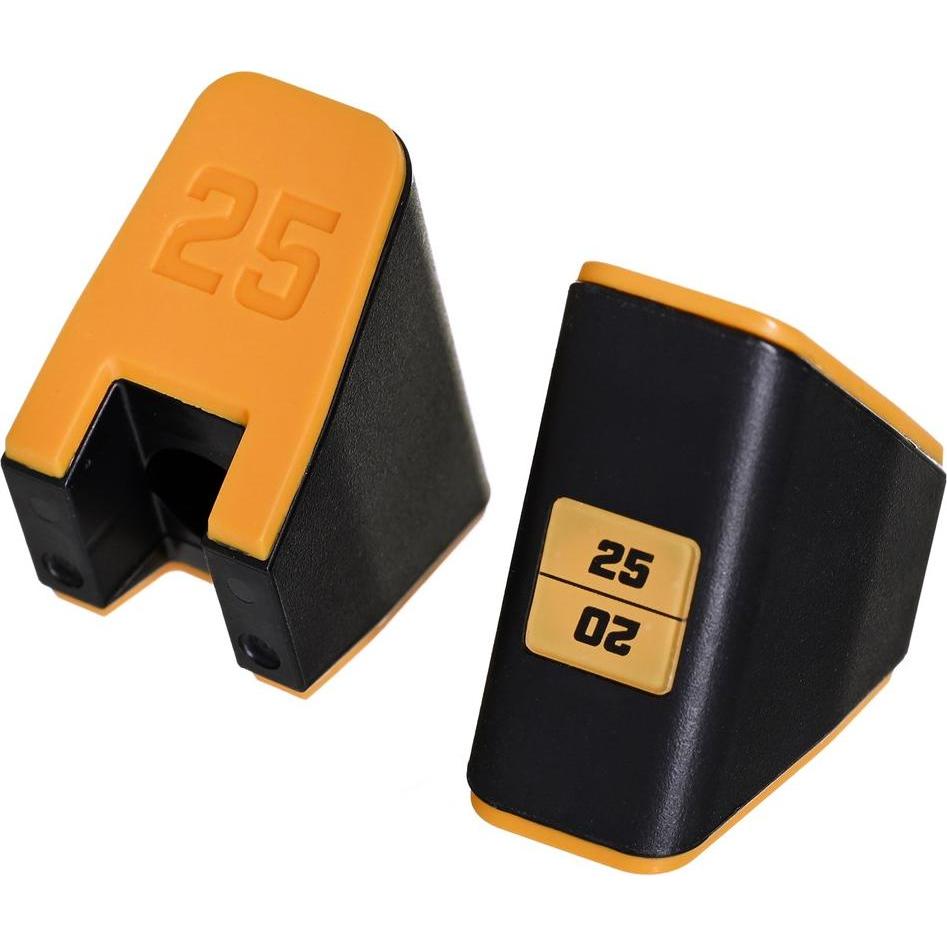 Work Sharp Prowadnice kąta 20 i 25° do osełek, Padella + Pentola, Giallo, Grigio