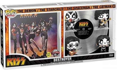Produktbild Funko Pop. Albums : Kiss Destroyer GITD (23)