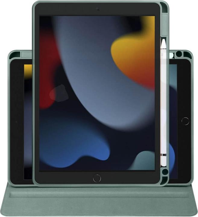 Produktbild Cover-Discount iPad 10.2 - 360-Grad Hülle grün (Apple iPad 2019 (7. Gen), Apple iPad 2020 (8. Gen), Apple iPad 2021 (9. Gen))