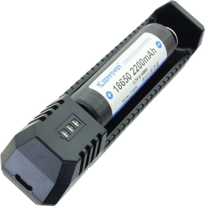 Actual product image Nitecore USB charger UI1 (1 pcs., 14500, 16340, 18650, Chargers without battery)