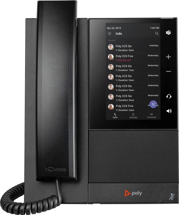 Actual product image HP Poly CCX 505 BMP MS PoE-e