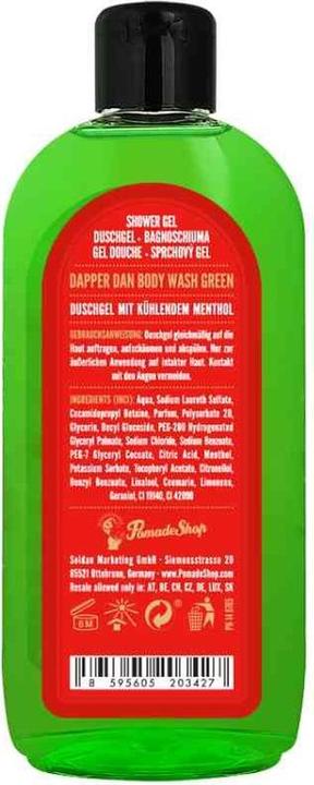 Produktbild Dapper Dan Körperseife Grün 250ml (250 ml)