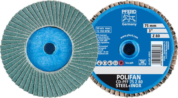 Actual product image Pferd flap disc (80)