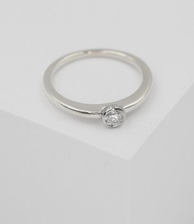 Produktbild Muau Ring Zargen-Fassung (52, 950 Platin)