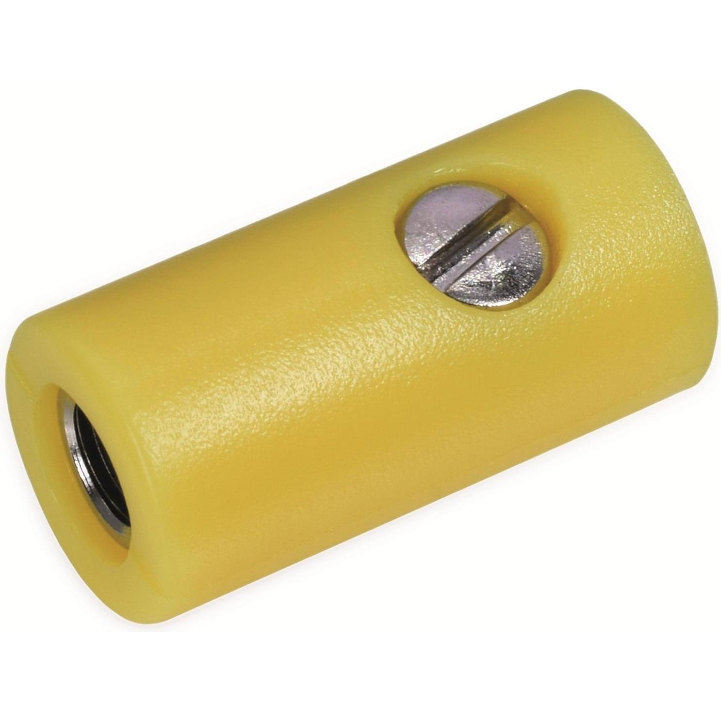 Eneroid, Multimeter, Zwergkupplungen, gelb, 10 Stück