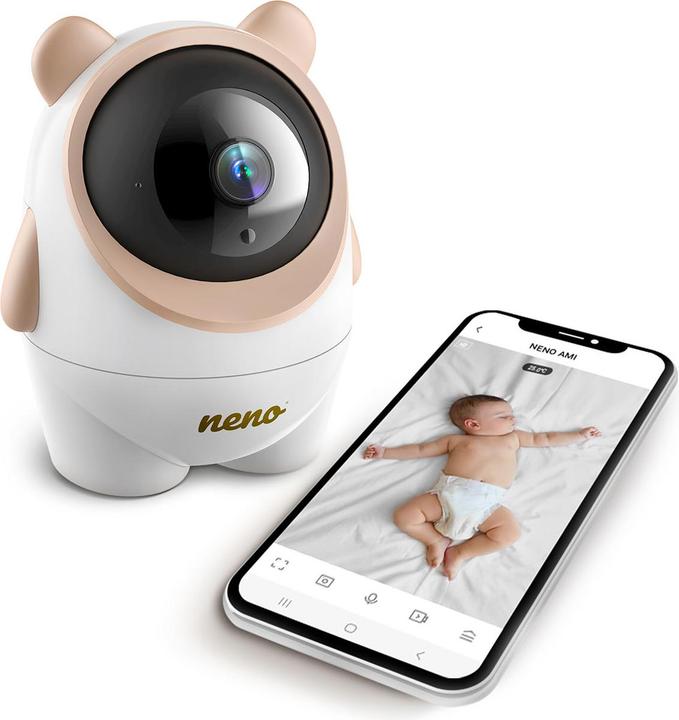 Produktbild Neno Baby Monitor WIFI Ami (Babyphone mit Kamera, 5 m)