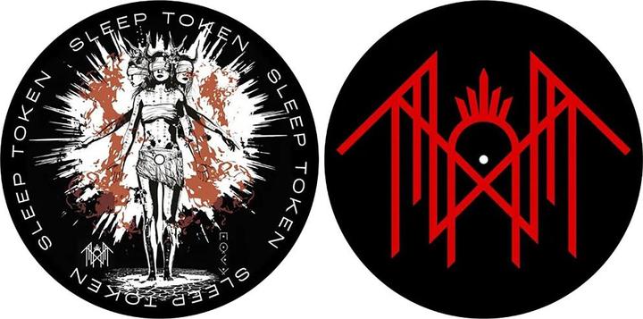 Actual product image Sleep Token Sigil Rain Turntable Slipmat (Pack of 2) (Turntables)