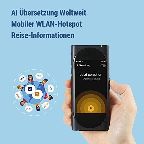 Actual product image Langogo Online AI Language Translator (Black)