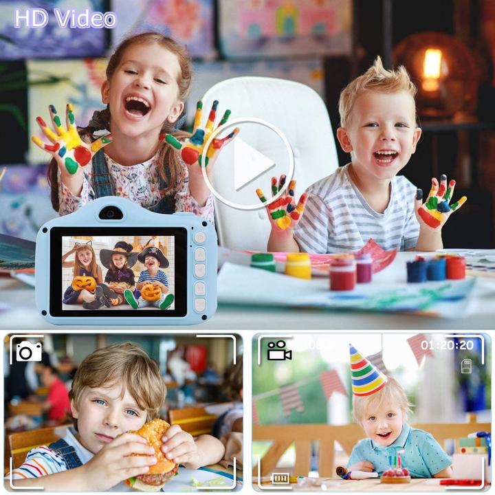 Actual product image Yunke Kids Digital Camera (Blue)