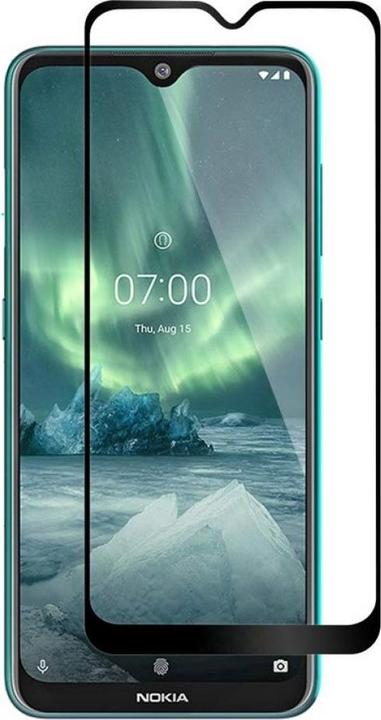Actual product image Screenguard Nokia 7.2 Full Screen Protective Glass Film 2.5D 9H (1 pcs., Nokia 7.2)