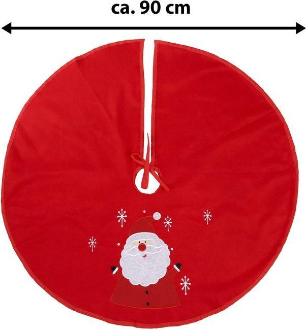 Produktbild Hermex Weihnachtsbaumdecke Christbaum-Rock Tannenbaum-Teppich Baumrock-Matte (1-teilig)