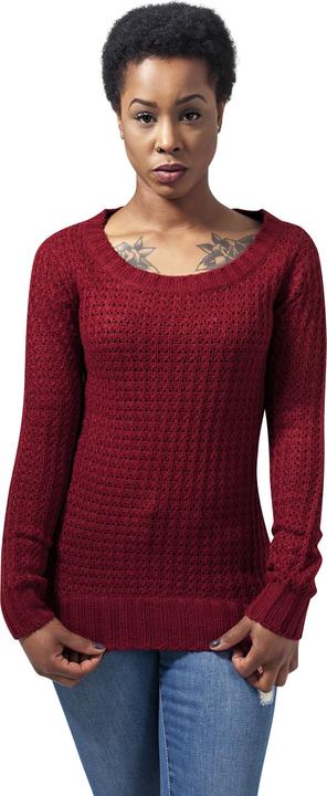 Actual product image Urban Classics Ladies Long Wideneck Sweater (XL)