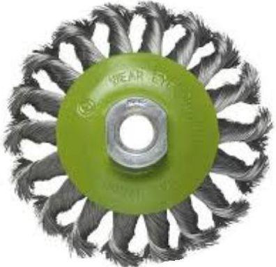 Actual product image Shots Disc brush with steel wire M14 115mm (201500204)