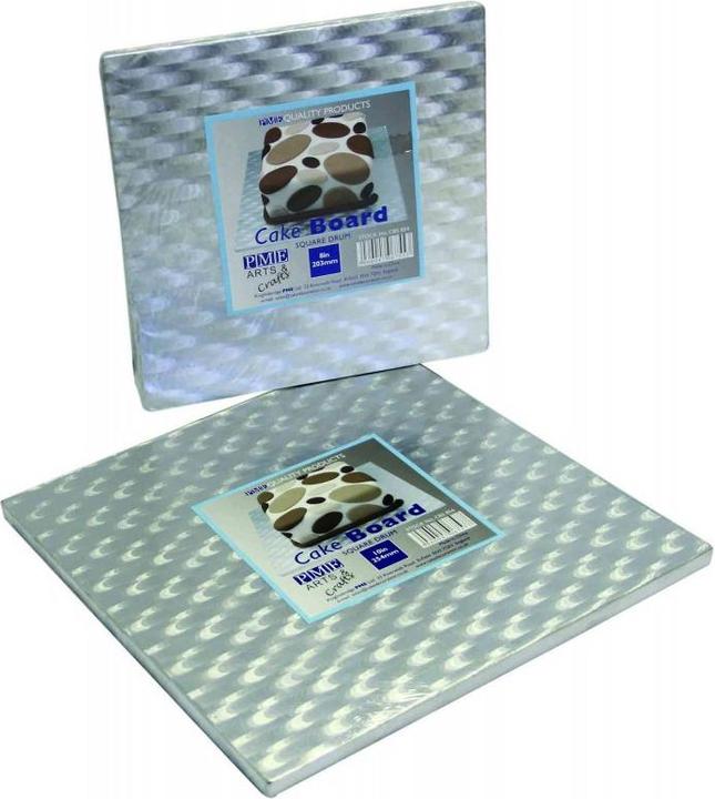 Actual product image PME Cake Plate Square Extra Strong Silver