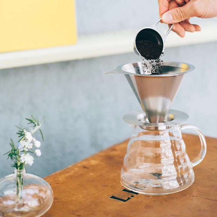 Produktbild Hario Porzellan Kaffeefilter V60 Metall