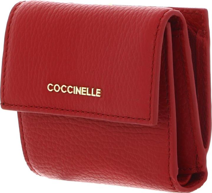 Actual product image Coccinelle Metallic Soft Wallet Grained Leather