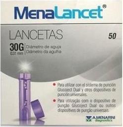 Produktbild Menarini Menalancet 30g 50 Lanzetten (Lanzette)